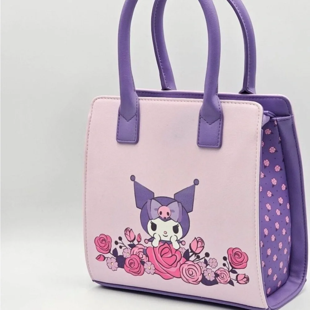Loungefly Sanrio Kuromi Pink & Purple Tote Bag